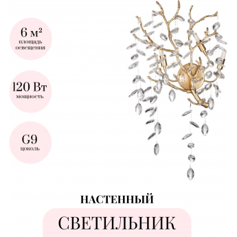 Настенный светильник ODEON LIGHT DELICA 4969/3W