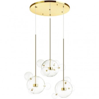 Подвесная светодиодная люстра ODEON LIGHT BUBBLES 4640/36LA